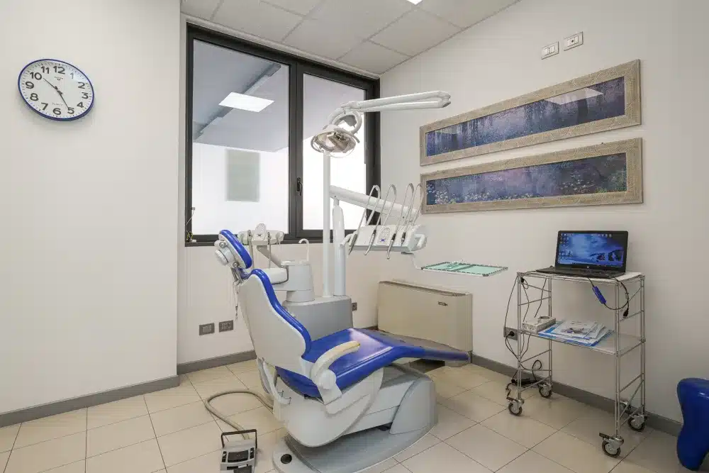 Studio odontoiatrico del centro Vielle con il riunito dentale